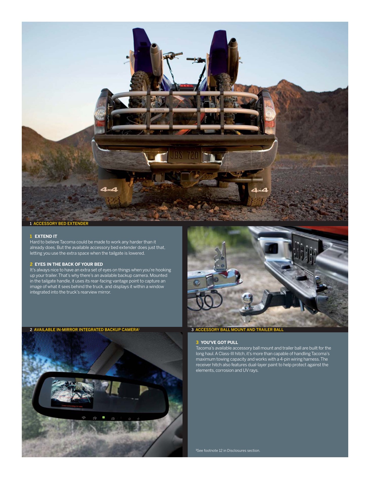 2013 Toyota Tacoma Brochure Page 2